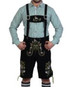 Albert Black Bavarian Lederhosen