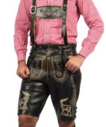 Armin Black German Lederhosen
