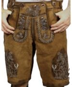Dagobert Brown Bavarian Lederhosen