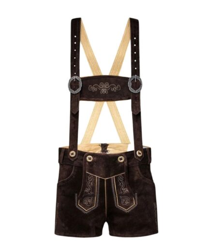 Emilia Dark Chocolate Lederhosen