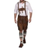 Heinrich Brown Bavarian Lederhosen