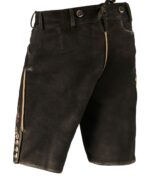 Henry Dark Brown Lederhosen