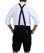 Isidor Black Bavarian Lederhosen