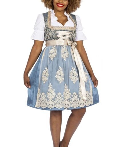 Karoline Bavarian Blue Dirndl