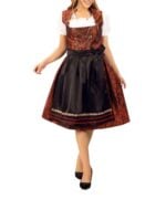 Lia Red Bavarian Dirndl