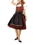 Lia Red Bavarian Dirndl