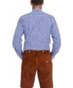 Men's Checkered Blue Shirt
