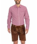 Men's Checkered Red Shirt