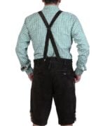 Ortwin Black Bavarian Lederhosen