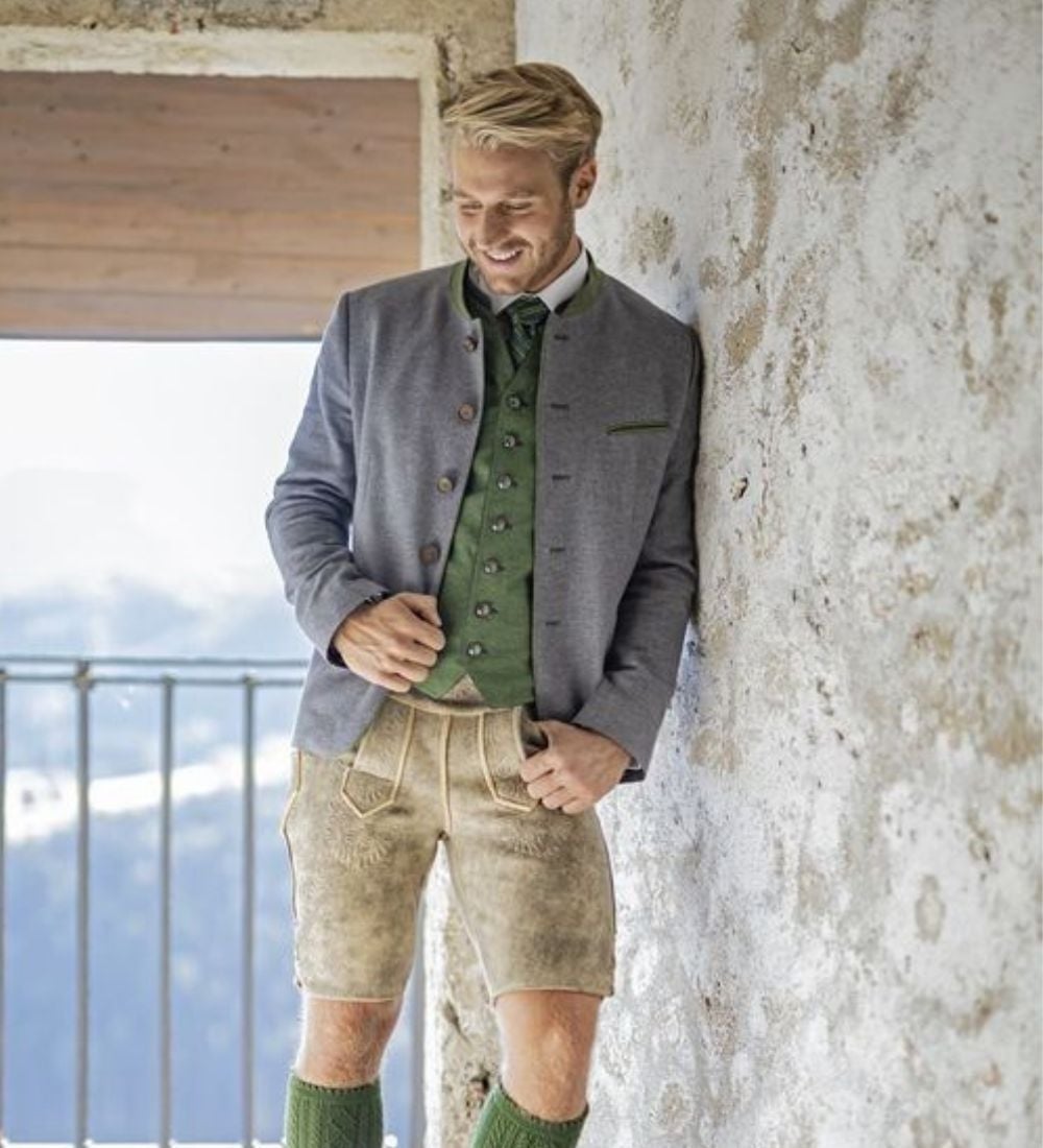 Mens-Lederhosen