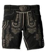 Alpine Charcoal Lederhosen