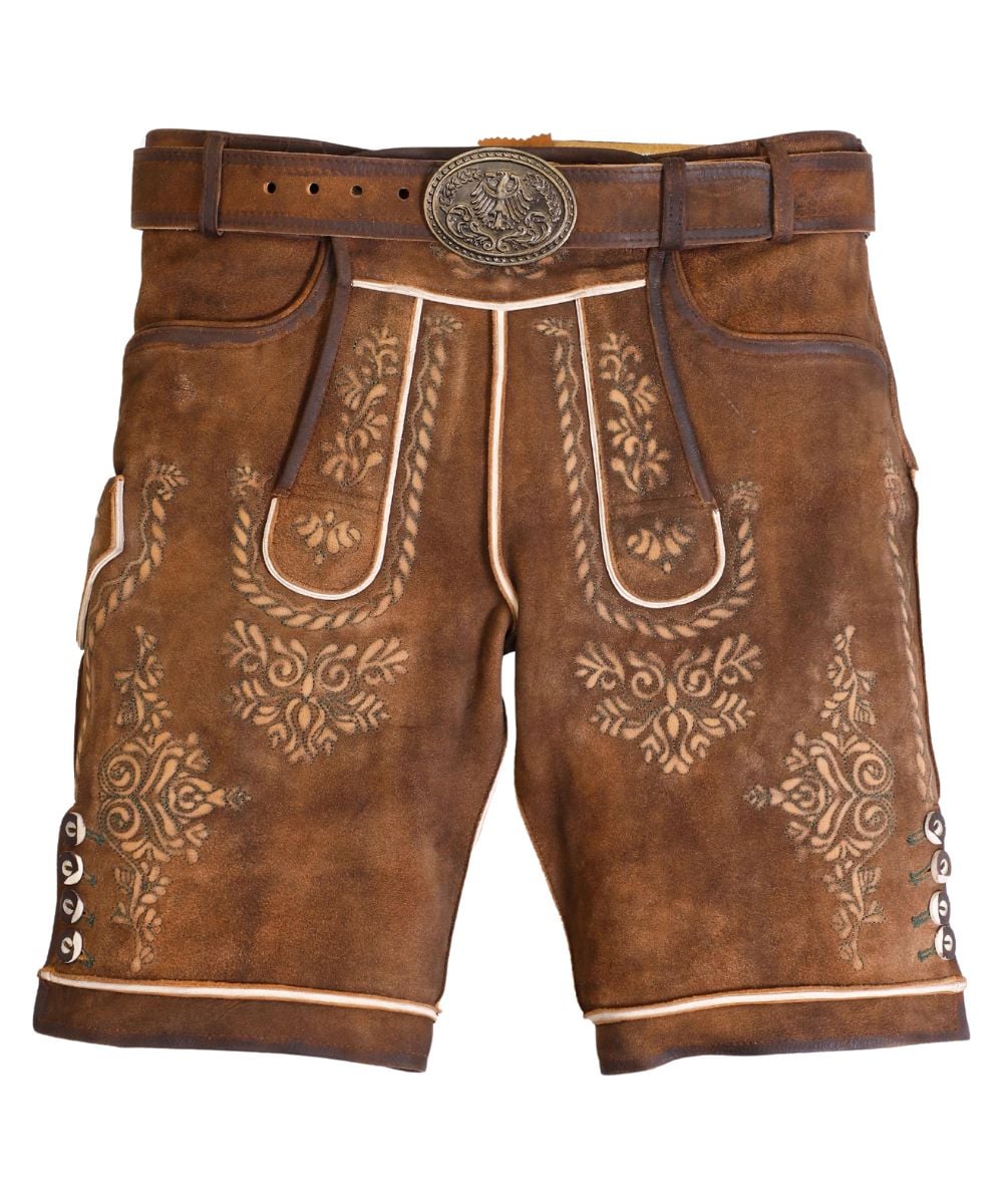 Gerd Müller Rustic Brown Lederhosen