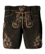 Nürnberg Faded Black Lederhosen