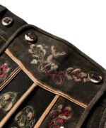 Nürnberg Faded Black Lederhosen